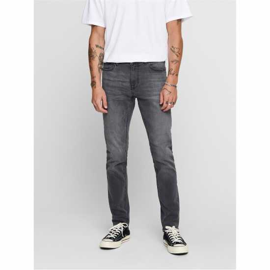 Only And Sons Мъжки Скини Дънки 2051 Skinny Jeans Mens  Мъжки дънки