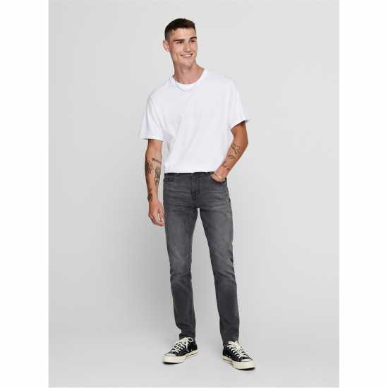 Only And Sons Мъжки Скини Дънки 2051 Skinny Jeans Mens  Мъжки дънки