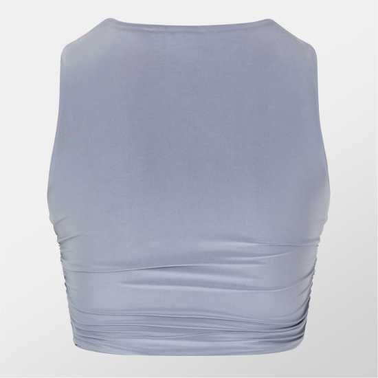 Дамски тениски и фланелки Missy Empire Slinky Racer Top Womens Missy Empire Slinky Racer Top Womens Дамски тениски и фланелки