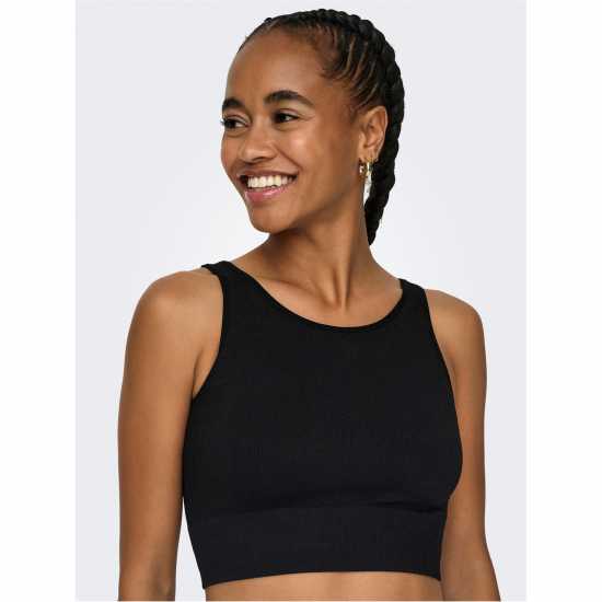 Only Play Seamless Short Training Crop Top  Дамски тениски и фланелки