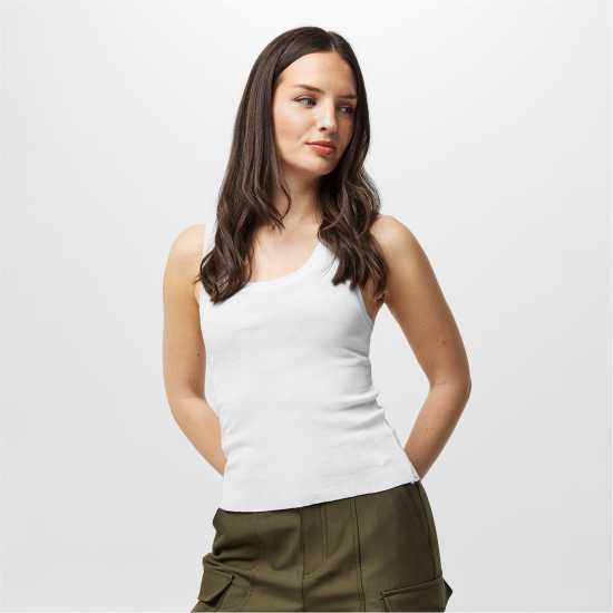 Jack Wills Slub Ll Tank Ld53  Дамски тениски и фланелки