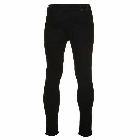 Firetrap Вталени Дънки Super Skinny Jeans Черно 2 Мъжки дънки