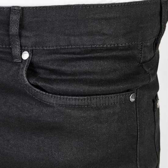 Firetrap Вталени Дънки Super Skinny Jeans Черно 2 Мъжки дънки