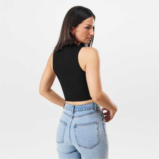 Дамски тениски и фланелки Jack Wills Ponte Cut Out Vsest Jack Wills Ponte Cut Out Vsest Дамски тениски и фланелки