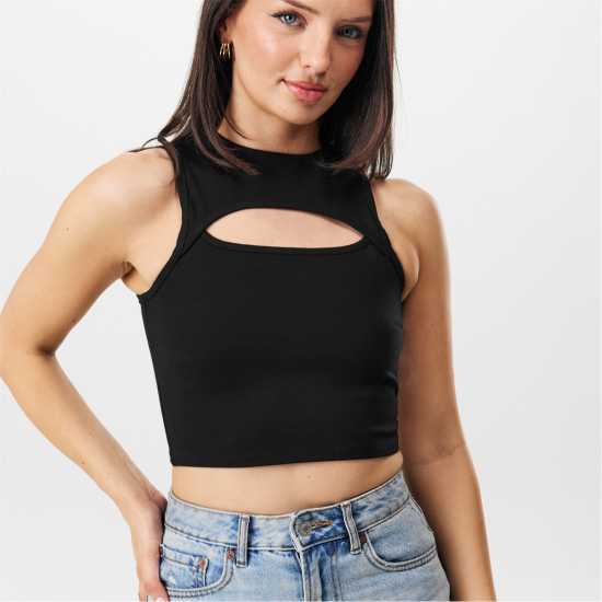 Дамски тениски и фланелки Jack Wills Ponte Cut Out Vsest Jack Wills Ponte Cut Out Vsest Дамски тениски и фланелки