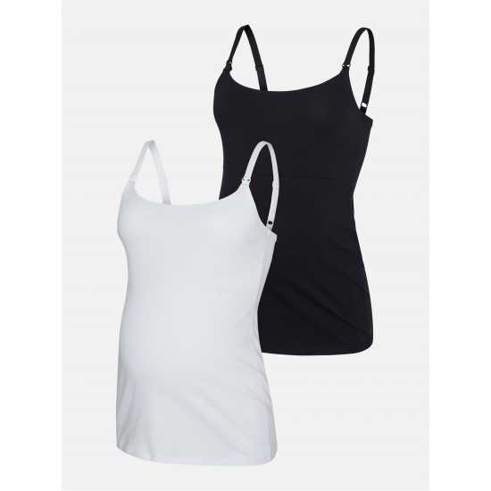 Maternity 2-Pack Strap Nursing Vests  