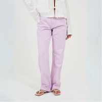 Brave Soul Women's Para Straight Leg Jeans Lilac 