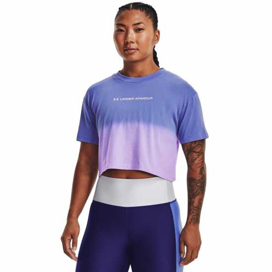 Дамски тениски и фланелки Under Armour Crop Top Womens Under Armour Crop Top Womens Дамски тениски и фланелки