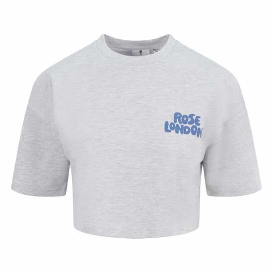 Rose London Sports Crop T-Shirt Junior Girls Rose London Sports Crop T-Shirt Junior Girls