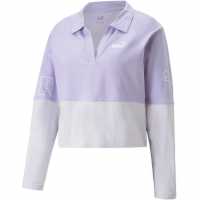 Puma Clrblk Ls Polo Ld99 Vivid Violet Дамски тениски с яка