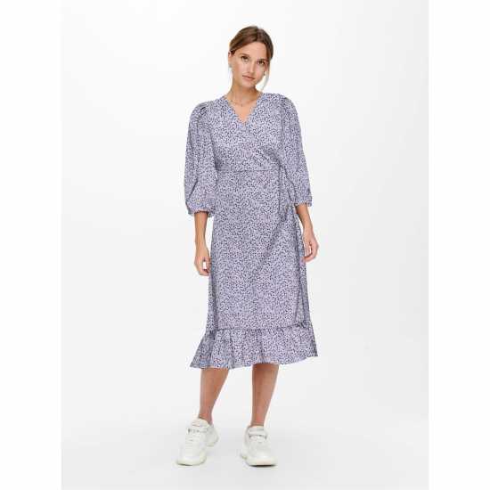 Only Olivia Wrap Drs Ld99 Chinese Violet Дамски поли и рокли