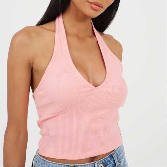 Brave Soul Cropped Top Ld99 Pink/Purple Brave Soul Cropped Top Ld99 Pink/Purple