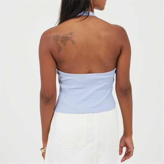 Brave Soul Cropped Top Ld99 Blue Brave Soul Cropped Top Ld99 Blue