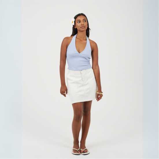 Brave Soul Cropped Top Ld99 Blue Brave Soul Cropped Top Ld99 Blue