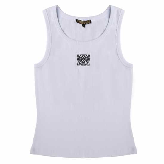 Дамски тениски и фланелки Biba Logo Vest Ld53 White Biba Logo Vest Ld53 White Дамски тениски и фланелки
