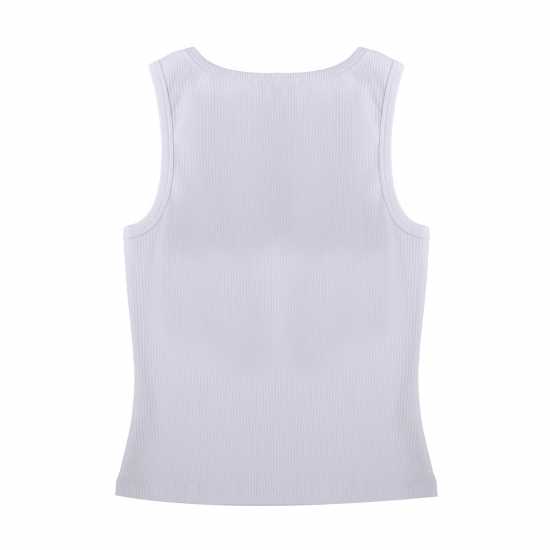Дамски тениски и фланелки Biba Logo Vest Ld53 White Biba Logo Vest Ld53 White Дамски тениски и фланелки