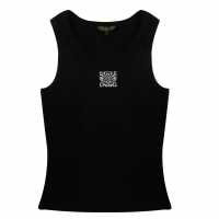 Biba Logo Vest Ld53 Black Дамски тениски и фланелки