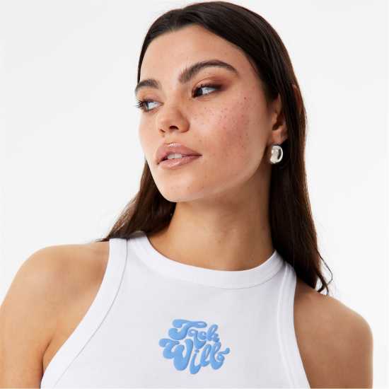 Jack Wills Racer Vest  Дамски тениски и фланелки