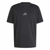 Adidas Мъжка Риза Strength Graphic T-Shirt Mens Черно Мъжко облекло за едри хора