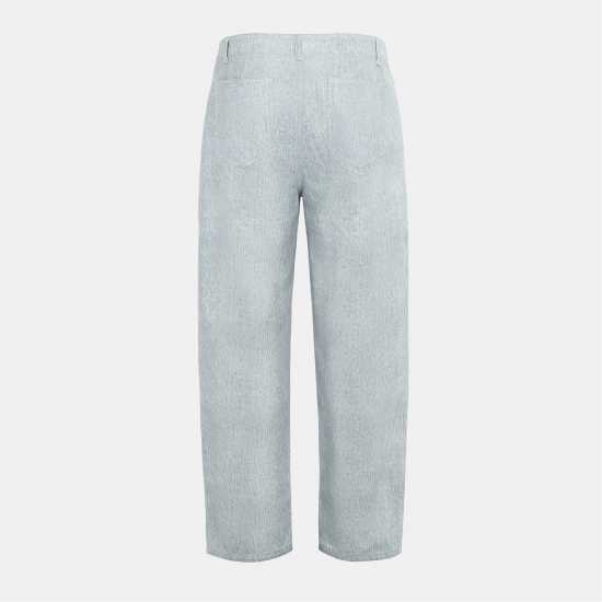 Firetrap Мъжки Дънки Print Jeans Mens Син Acid Wash 