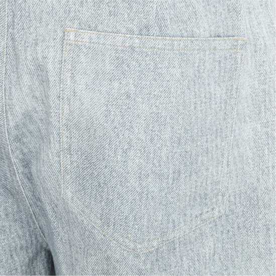 Firetrap Мъжки Дънки Print Jeans Mens Син Acid Wash 