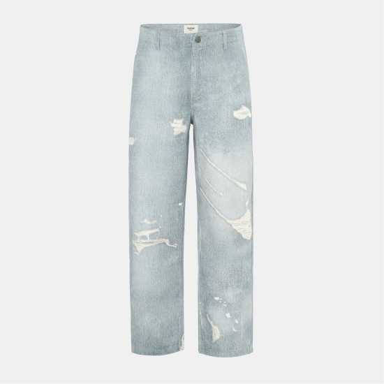 Firetrap Мъжки Дънки Print Jeans Mens Firetrap Мъжки Дънки Print Jeans Mens