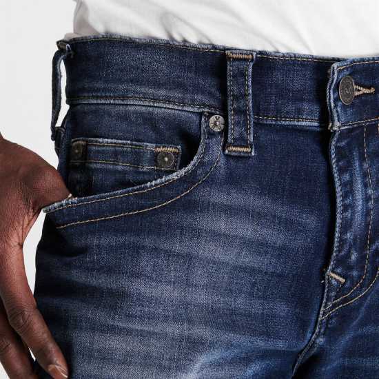 True Religion Ricky Straight Jeans FOUM Baseline 