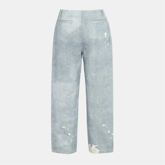 Firetrap Print Jeans Ladies Синя Треска Firetrap Print Jeans Ladies Синя Треска