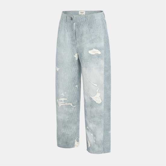 Firetrap Print Jeans Ladies Синя Треска Firetrap Print Jeans Ladies Синя Треска