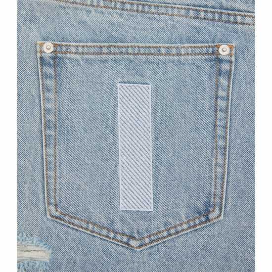 Icecream Ic Run Dog Den Shrt Sn63 Heavy Wash Blue 