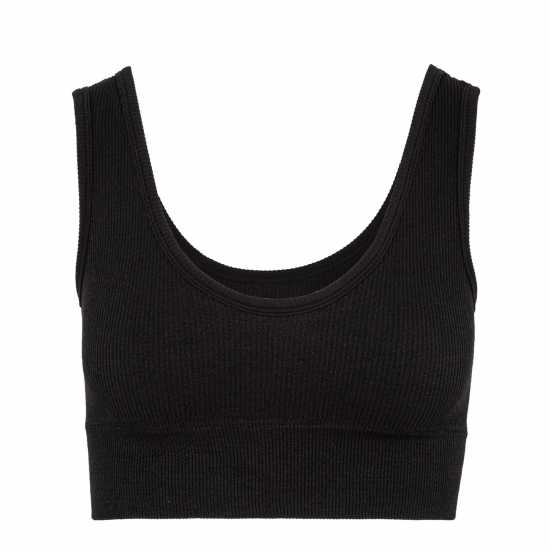 Дамски тениски и фланелки Miso Crop Top Womens Черно Miso Crop Top Womens Черно Дамски тениски и фланелки