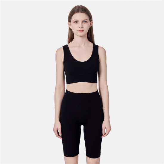 Дамски тениски и фланелки Miso Crop Top Womens Черно Miso Crop Top Womens Черно Дамски тениски и фланелки