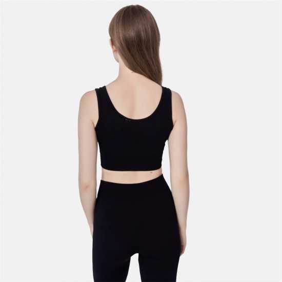 Дамски тениски и фланелки Miso Crop Top Womens Черно Miso Crop Top Womens Черно Дамски тениски и фланелки