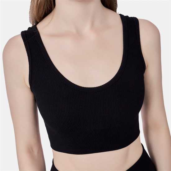 Дамски тениски и фланелки Miso Crop Top Womens Черно Miso Crop Top Womens Черно Дамски тениски и фланелки