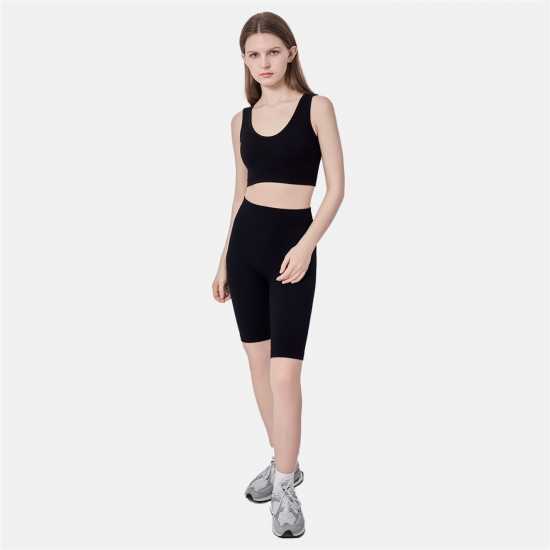 Дамски тениски и фланелки Miso Crop Top Womens Черно Miso Crop Top Womens Черно Дамски тениски и фланелки