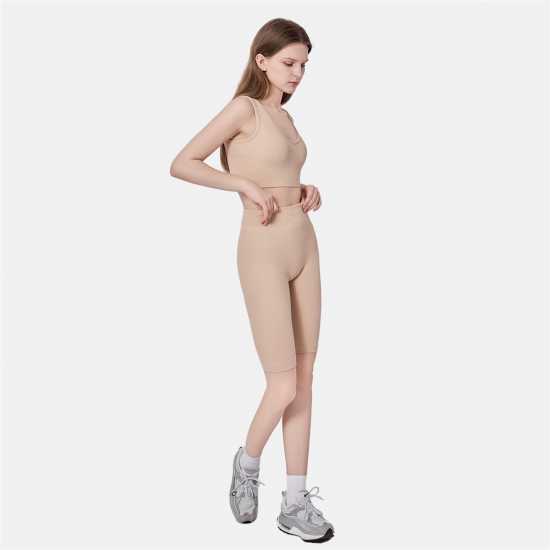 Miso Crop Top Womens Нуде Дамски тениски и фланелки