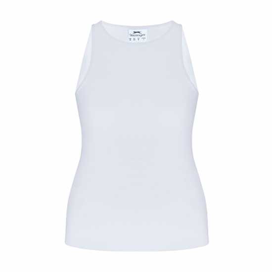 Дамски тениски и фланелки Slazenger Дамски Потник Essentials Vest Ladies Разъездная белая Slazenger Дамски Потник Essentials Vest Ladies Разъездная белая Дамски тениски и фланелки