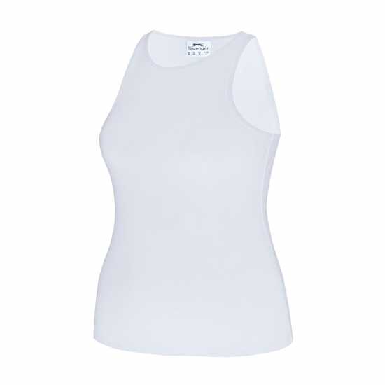 Дамски тениски и фланелки Slazenger Дамски Потник Essentials Vest Ladies Разъездная белая Slazenger Дамски Потник Essentials Vest Ladies Разъездная белая Дамски тениски и фланелки