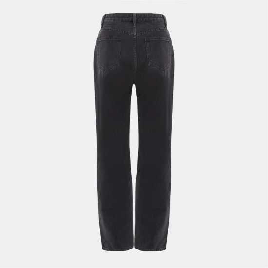 Seam Detail Straight Leg Jeans  