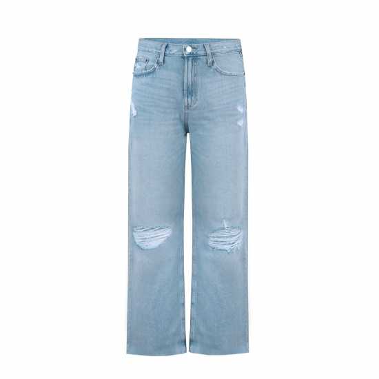 Fabric Wide Jeans  