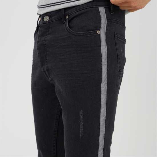 Brave Soul Fit Denim Jean With Button Fly Угъл 