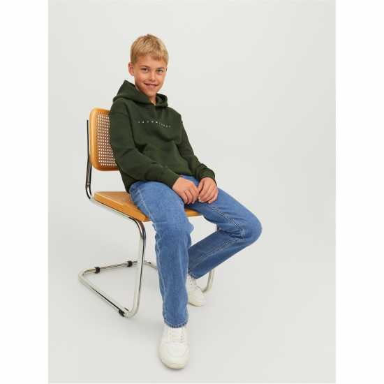 Jack And Jones Kids' Clark Straight Leg Jeans  