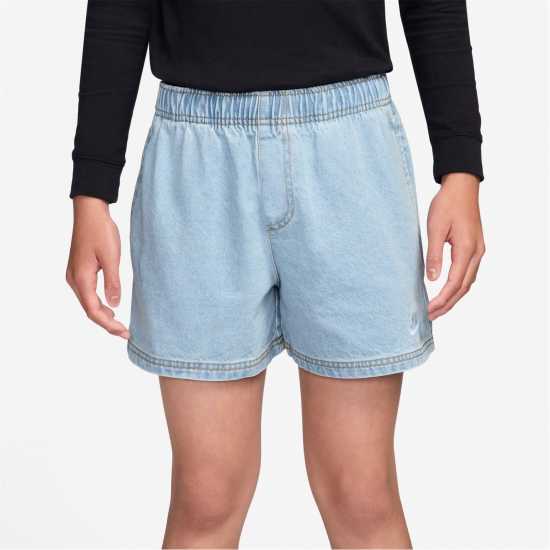 Nike Дънкови Къси Панталони Unisex Kids' Denim Shorts Nike Дънкови Къси Панталони Unisex Kids' Denim Shorts