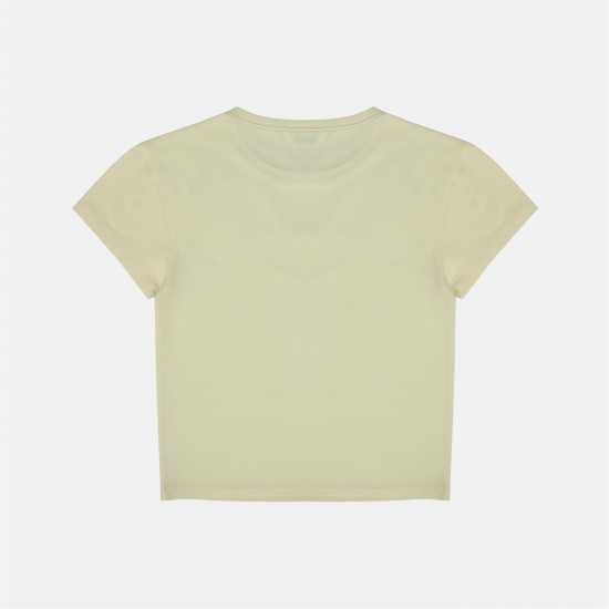 Jack Wills Women's Graphic Cotton Short Sleeve Crew Neck Print Crop Top Lemon Jack Wills Women's Graphic Cotton Short Sleeve Crew Neck Print Crop Top Lemon