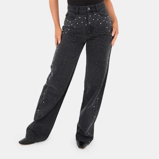 Rhinestone Jeans  