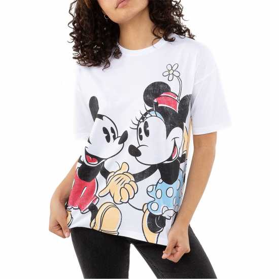Disney Character T-Shirt Mickey/Minnie Дамски тениски и фланелки