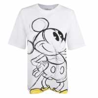 Disney Character T-Shirt Mickey Shoes Дамски тениски и фланелки