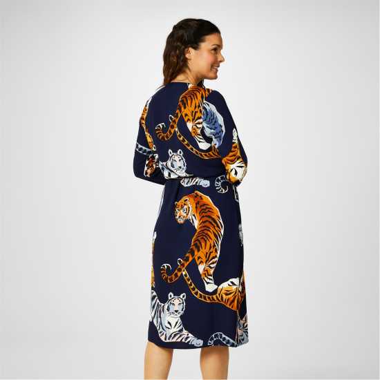 Biba Kimono Wrap Dress  Дамски поли и рокли