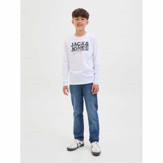 Стеснени Дънки Jack And Jones Glenn Slim Jeans Junior Boys Стеснени Дънки Jack And Jones Glenn Slim Jeans Junior Boys