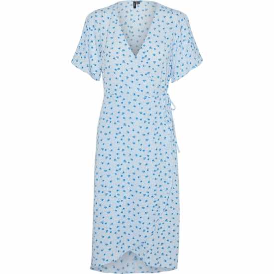 Vero Moda Vm Saki Wrap Dress  Дамски поли и рокли
